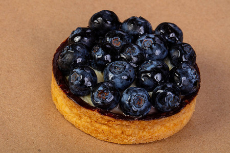 蓝莓奶油馅饼图片