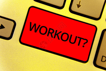 文字书写文本锻炼问题健康美训练活动的商业概念锻炼键盘意图创造想法黄色计算机棕背景图片