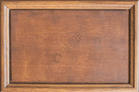 带框架的Wooden名板图片
