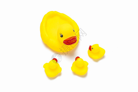 可爱的塑料玩具鸭子图片