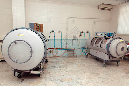 压力室是一种使身体饱和并含有大量氧气的装置背景图片