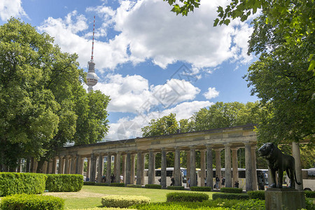 柏林旧美术馆图片