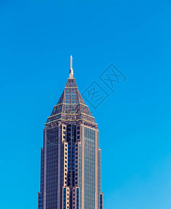 钢铁石板和玻璃摩天大楼顶图片