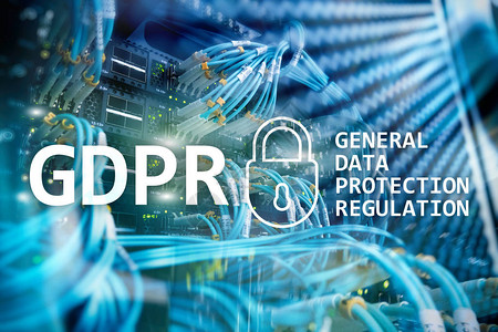 GDPR一般数据保护监管合规情况服务背景图片