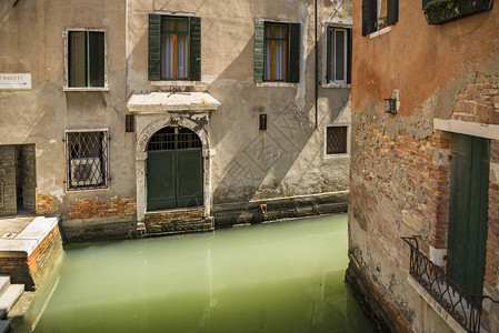 意大利威尼斯运河的美丽景色图片