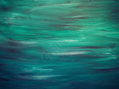 深绿色丙烯酸油漆木制背景海水效应或背景图片