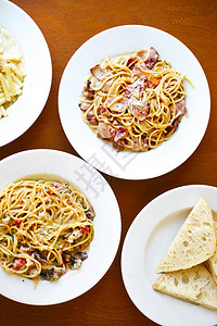 各种意大利意大利面意番茄辣椒海鲜和图片