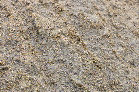 形成在海滩上的波纹沙子图片