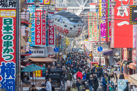 大阪市南城市中心附背景