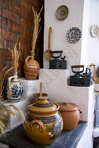 Buzau罗马尼亚的传统罗马尼亚陶器罗马尼亚陶器传统上图片