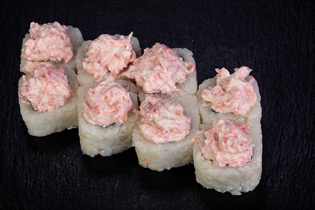 日式蟹肉卷图片