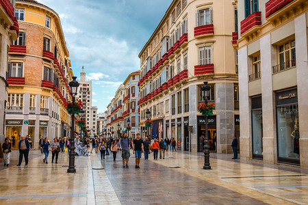 西班牙马拉加街图片