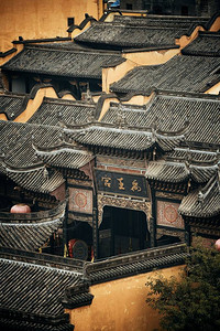 重庆老建筑屋顶图片