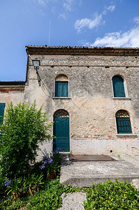 曼托瓦的CastellaroLagusello是意大利中世纪保护最强的中图片