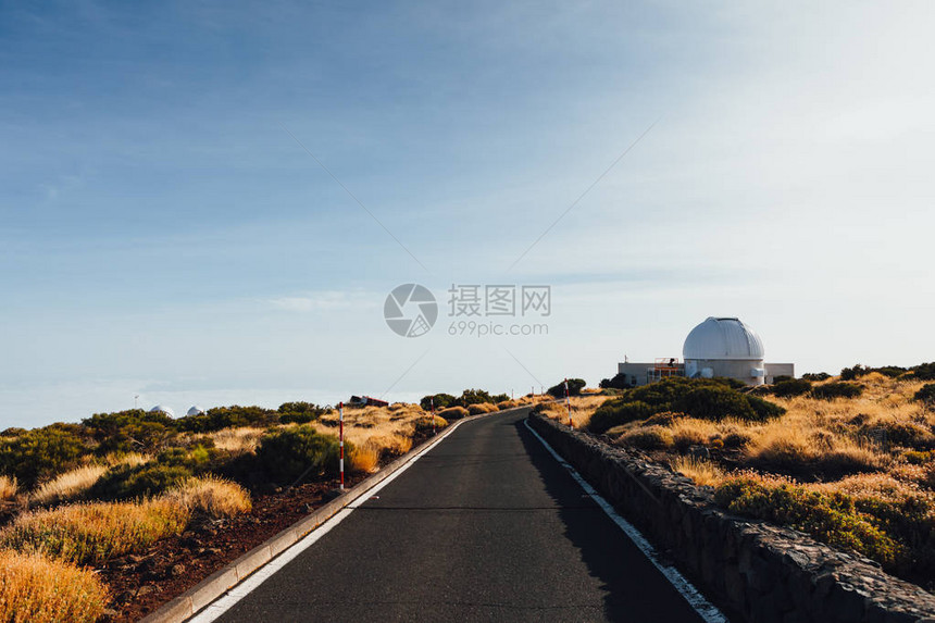 西班牙加那利群岛特内里费天文望远镜观图片