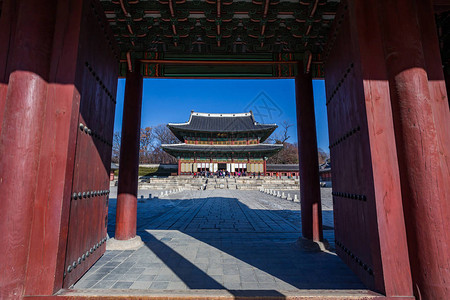 韩国传统风格建筑在韩国图片