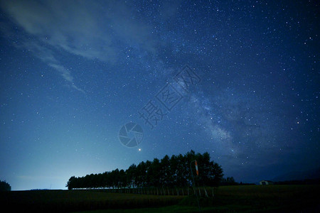 夜晚银河系图片