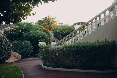 楼梯别墅图片