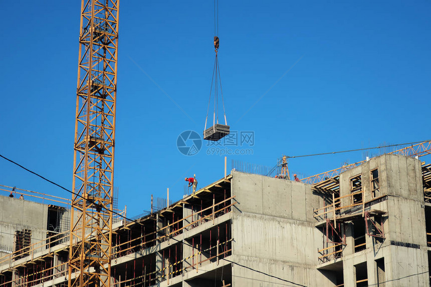 建造高层建筑图片