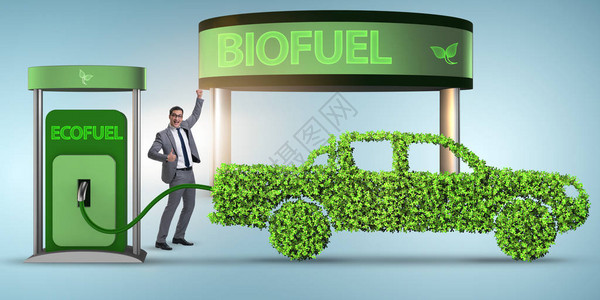 生物燃料和生态保护的概念图片