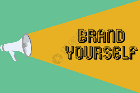 BrandYouself展示商业图片展示开发一种独特的专业身份个人产品掌声背景图片