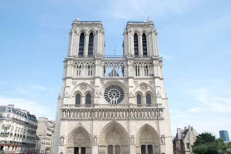 法国巴黎圣母图片