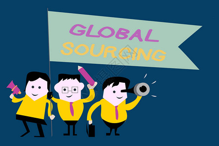 GlobalSourcing从全球商品市场采购的概念照片做法图片图片