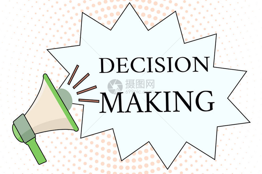 文字书写文本决策在两种或多种可能之间做出决定的行图片