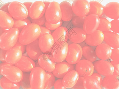 红樱桃西红番茄细柔软的淡色调子背景图片
