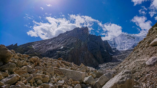 Peak和Gondogoro冰川图片