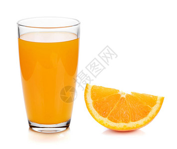 鲜橙和玻璃汁图片
