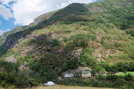 西北欧挪威HamarHedmark和Hedmark等建筑背景
