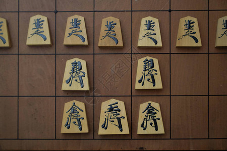 将棋是日本国际象棋背景图片