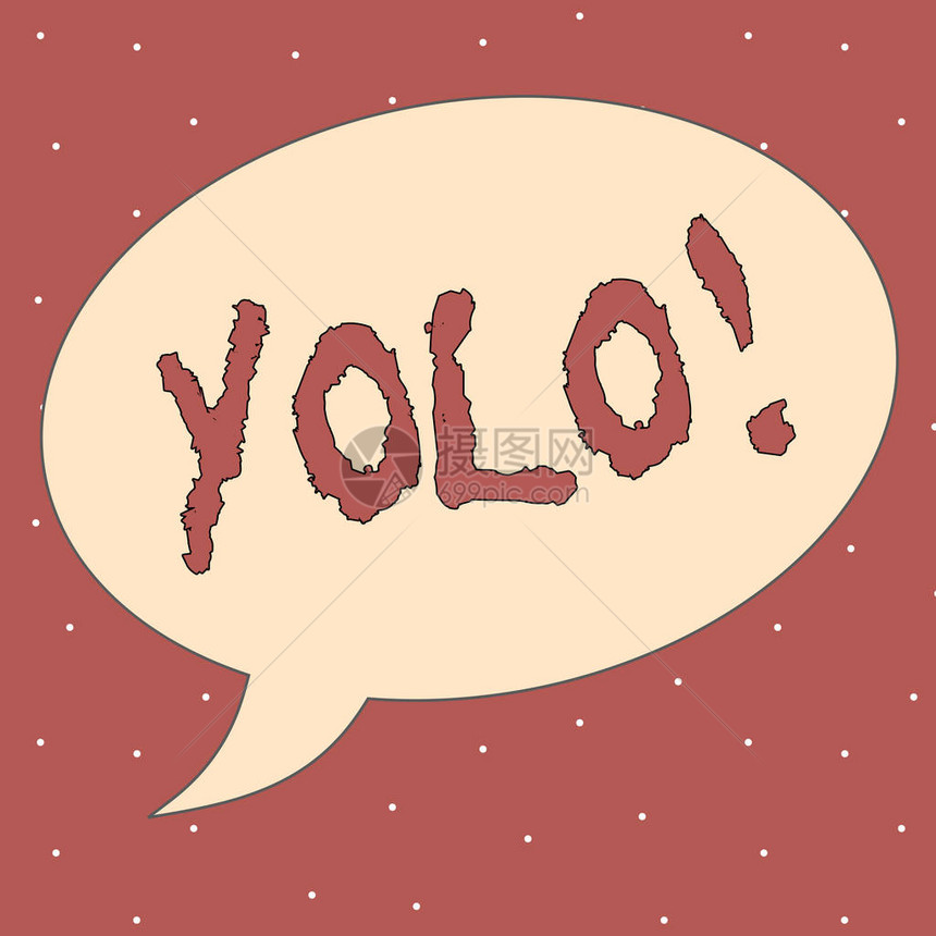 概念手写显示Yolo您的商业照片展示台只在学生和青少年图片