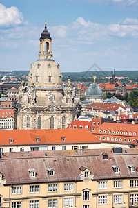 Dresden和Frauenkirche大教图片
