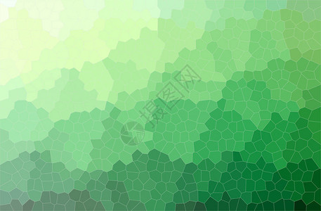 数字生成的绿色小六边形涂料背景图示以数图片