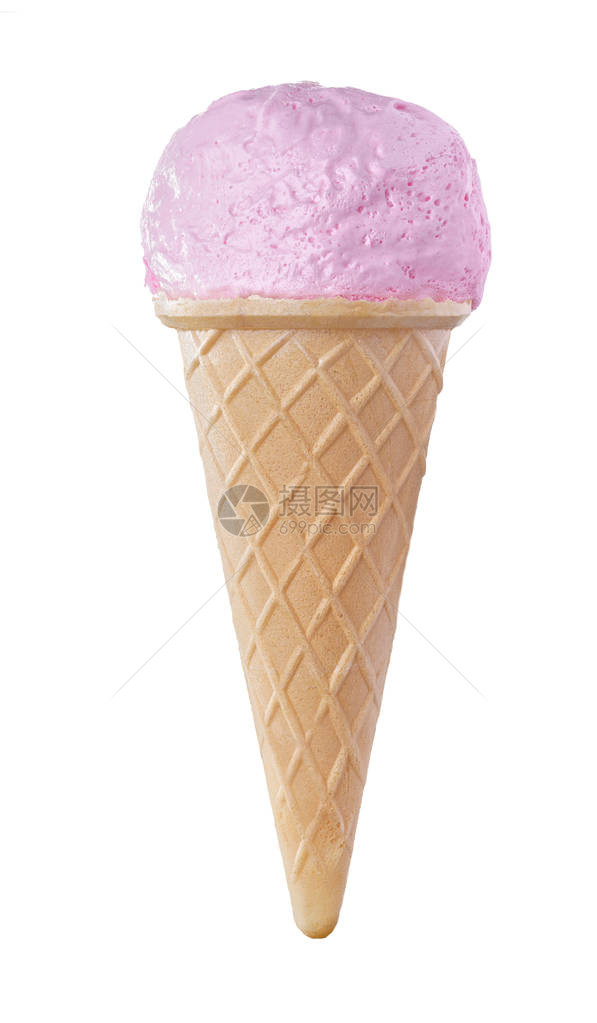 粉红冰淇淋在华图片