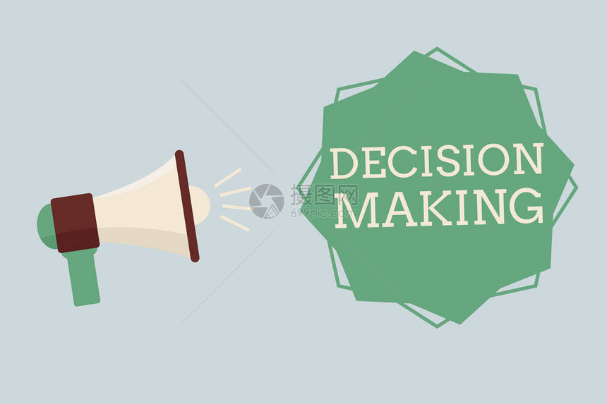 文字书写文本决策在两种或多种可能之间做出决定的行图片