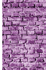 紫色的旧板砖墙表面图片