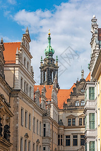 德累斯顿Hofkirche和住宅城堡图片