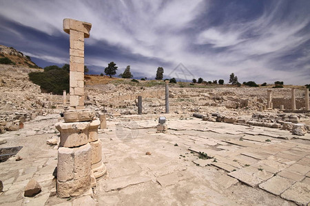 塞浦路斯罗马纪念物Ak图片