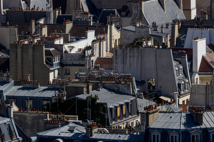 巴黎城市和巴黎CathdraleNotreD图片