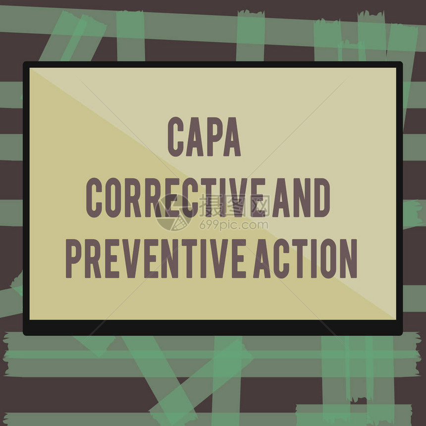 Capa纠正和预防行动书面说明图片