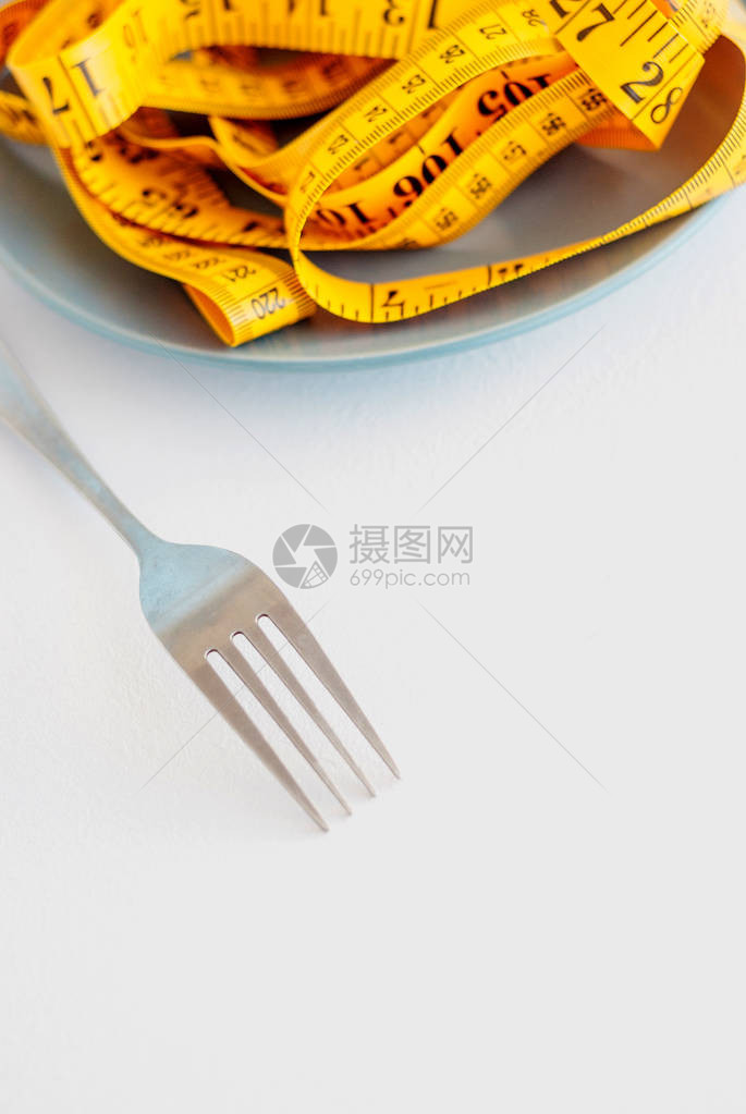 餐饮的概念叉子重力厘米图片