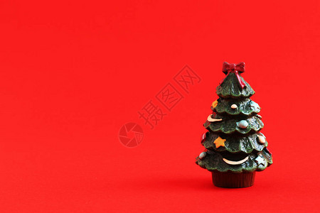 圣诞树装饰静物背景图片