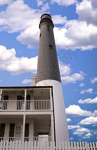 Pensacola灯塔和生活区海军空基地佛罗里达州Pen图片
