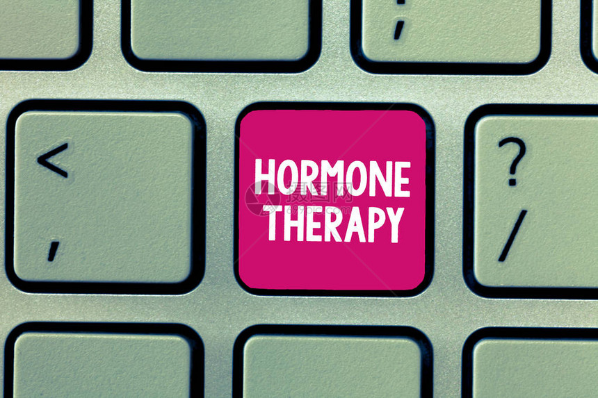 商业照片展示了荷尔蒙在治疗更年期症状时使用荷尔蒙的情况图片