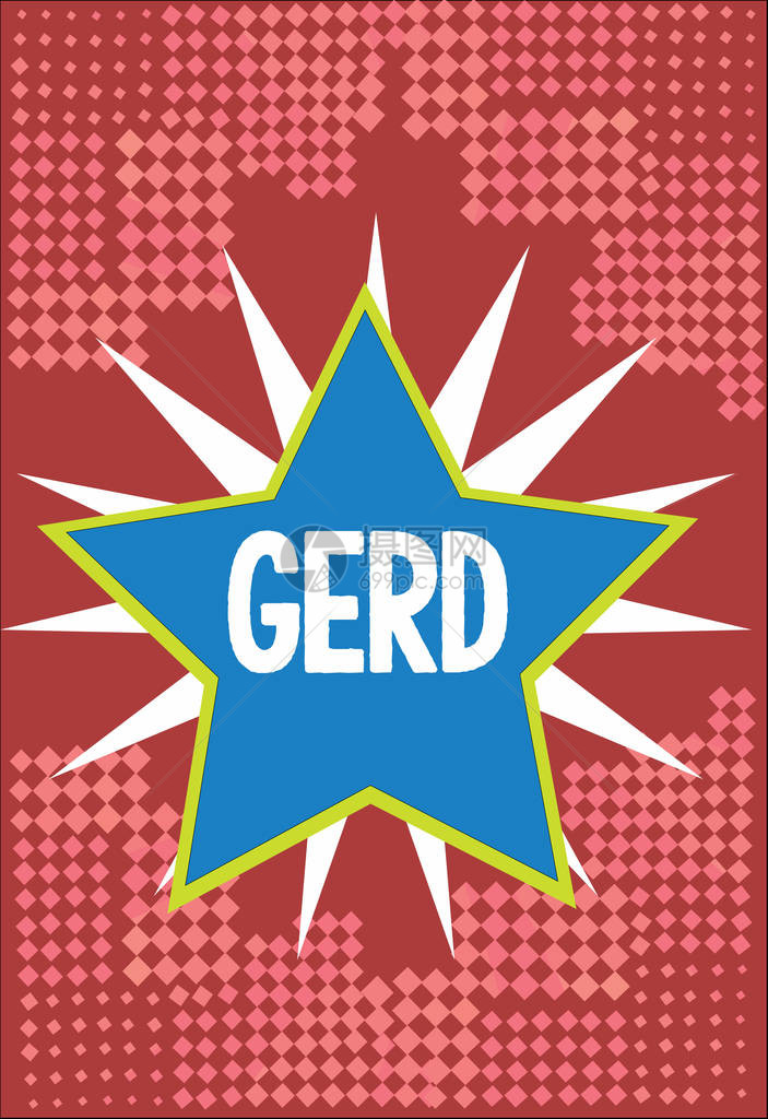 字词文字写法Gerd影响下层食道螺旋体的消化障图片