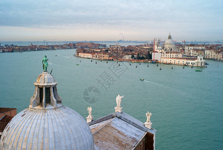 威尼斯城景从圣图片