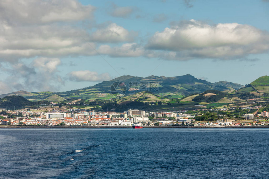 亚速尔群岛葡萄牙自治区圣米格尔岛的海洋景象图片